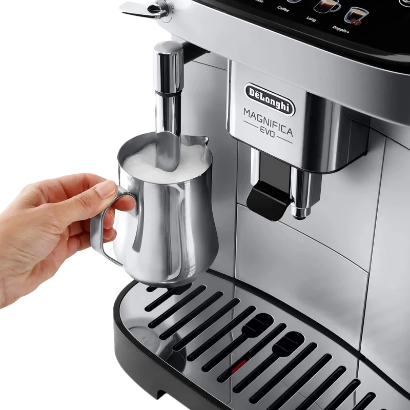 DeLonghi Magnifica Evo ECAM290.31.SB Kaffeevollautomat – Schwarz Silber