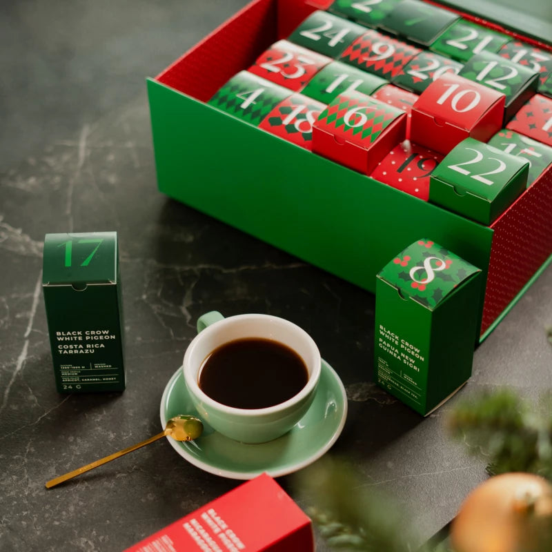 Kaffee Adventskalender Coffee Friend Premium (Kaffeebohnen)