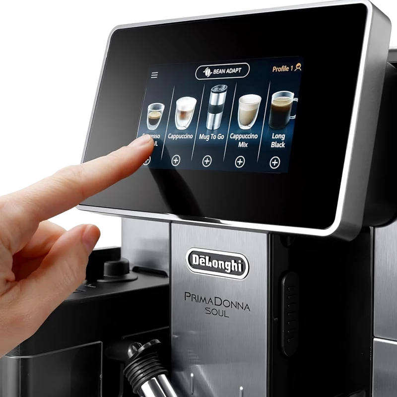 DeLonghi PrimaDonna Soul ECAM 610.75.MB Kaffeevollautomat – Schwarz