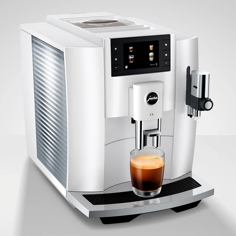 JURA E8 Piano White (EC) Kaffeevollautomat