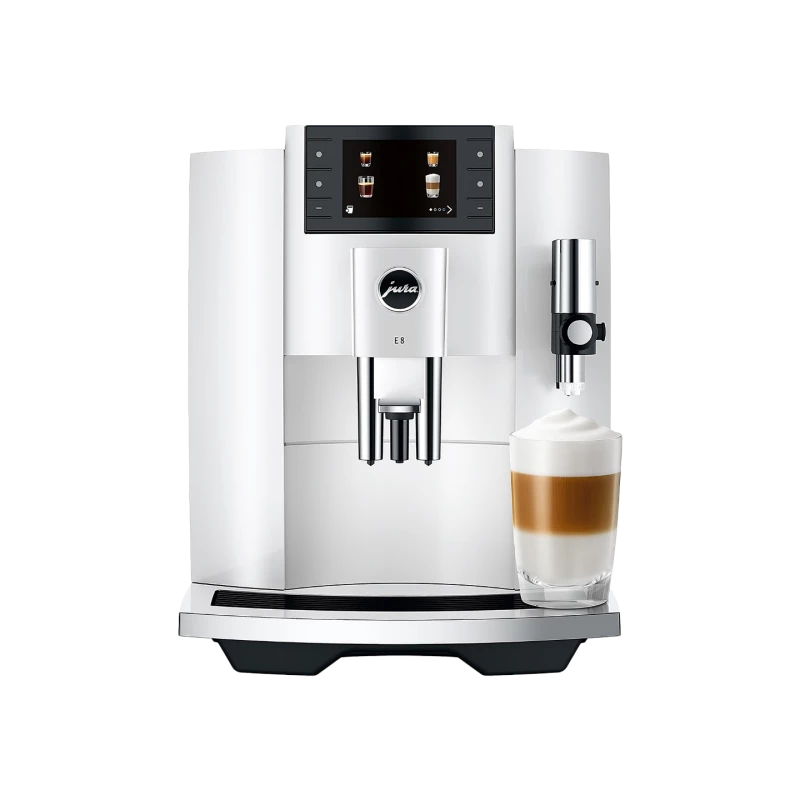 JURA E8 Piano White (EC) Kaffeevollautomat