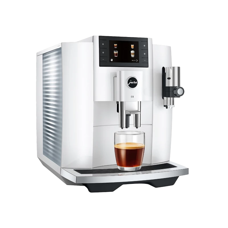 JURA E8 Piano White (EC) Kaffeevollautomat