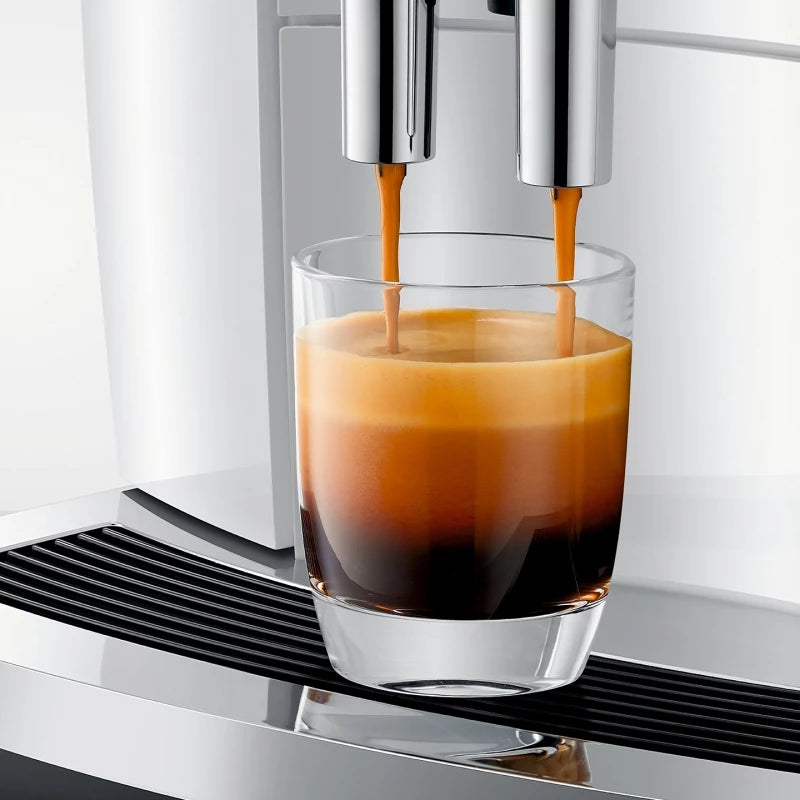 JURA E8 Piano White (EC) Kaffeevollautomat