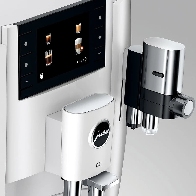 JURA E8 Piano White (EC) Kaffeevollautomat