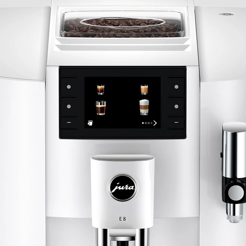 JURA E8 Piano White (EC) Kaffeevollautomat