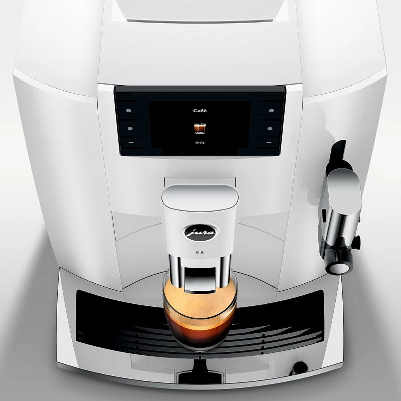JURA E8 Piano White (EC) Kaffeevollautomat