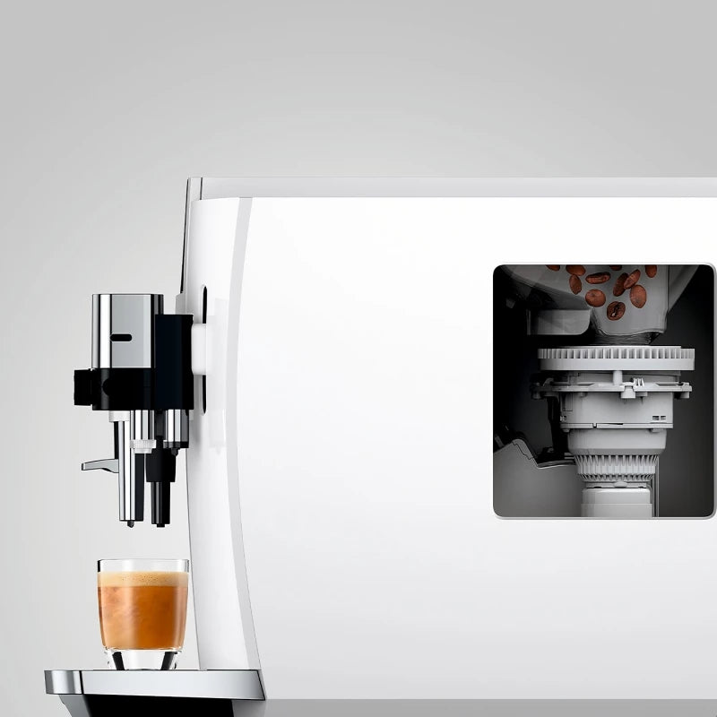JURA E8 Piano White (EC) Kaffeevollautomat