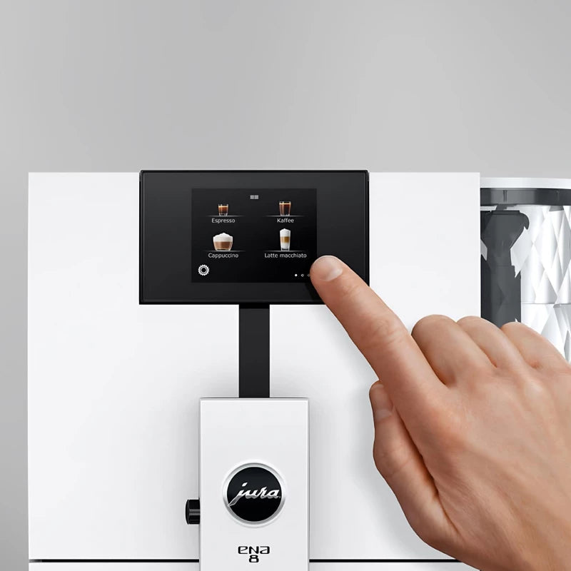 JURA ENA 8 Full Nordic White (EC) Kaffeevollautomat