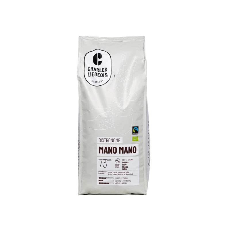 Kaffeebohnen Charles Liégeois Mano Mano, 1 kg