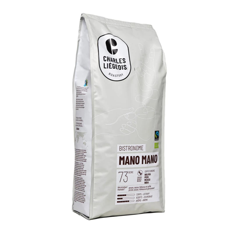 Kaffeebohnen Charles Liégeois Mano Mano, 1 kg