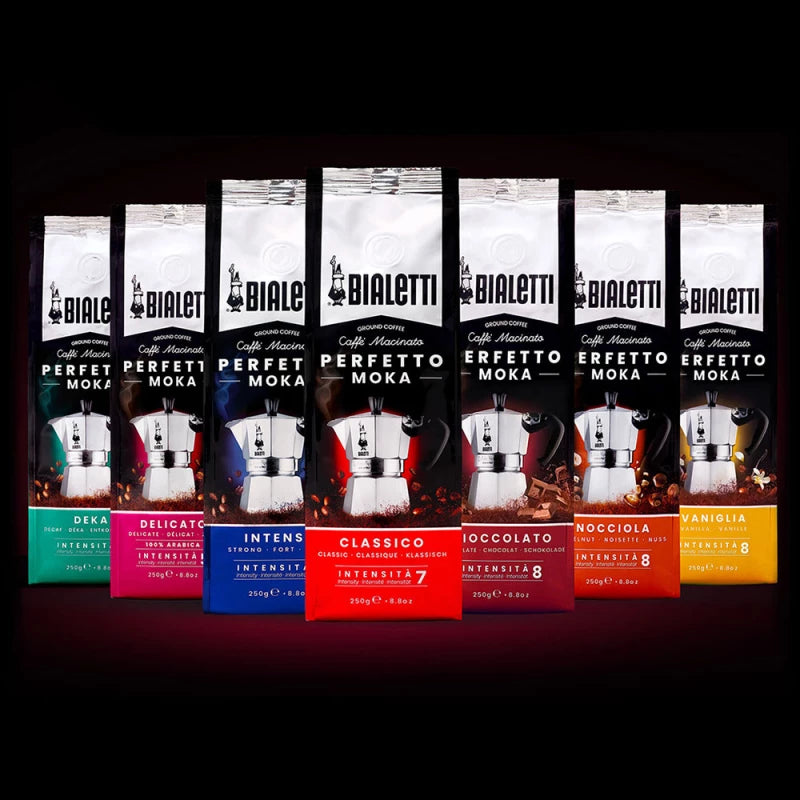 Gemahlener Kaffee Bialetti Perfetto Moka Hazelnut, 250 g