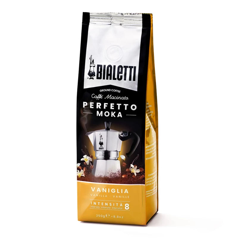 Gemahlener Kaffee Bialetti Perfetto Moka Vanilla, 250 g