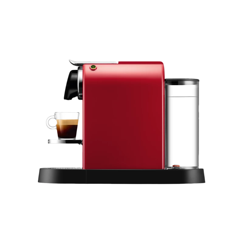 Nespresso Citiz Cherry Red Maschine mit Kapseln von DeLonghi – Rot