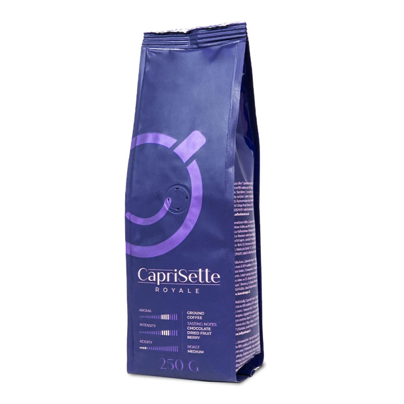 Gemahlener Kaffee Caprisette Royale, 250 g