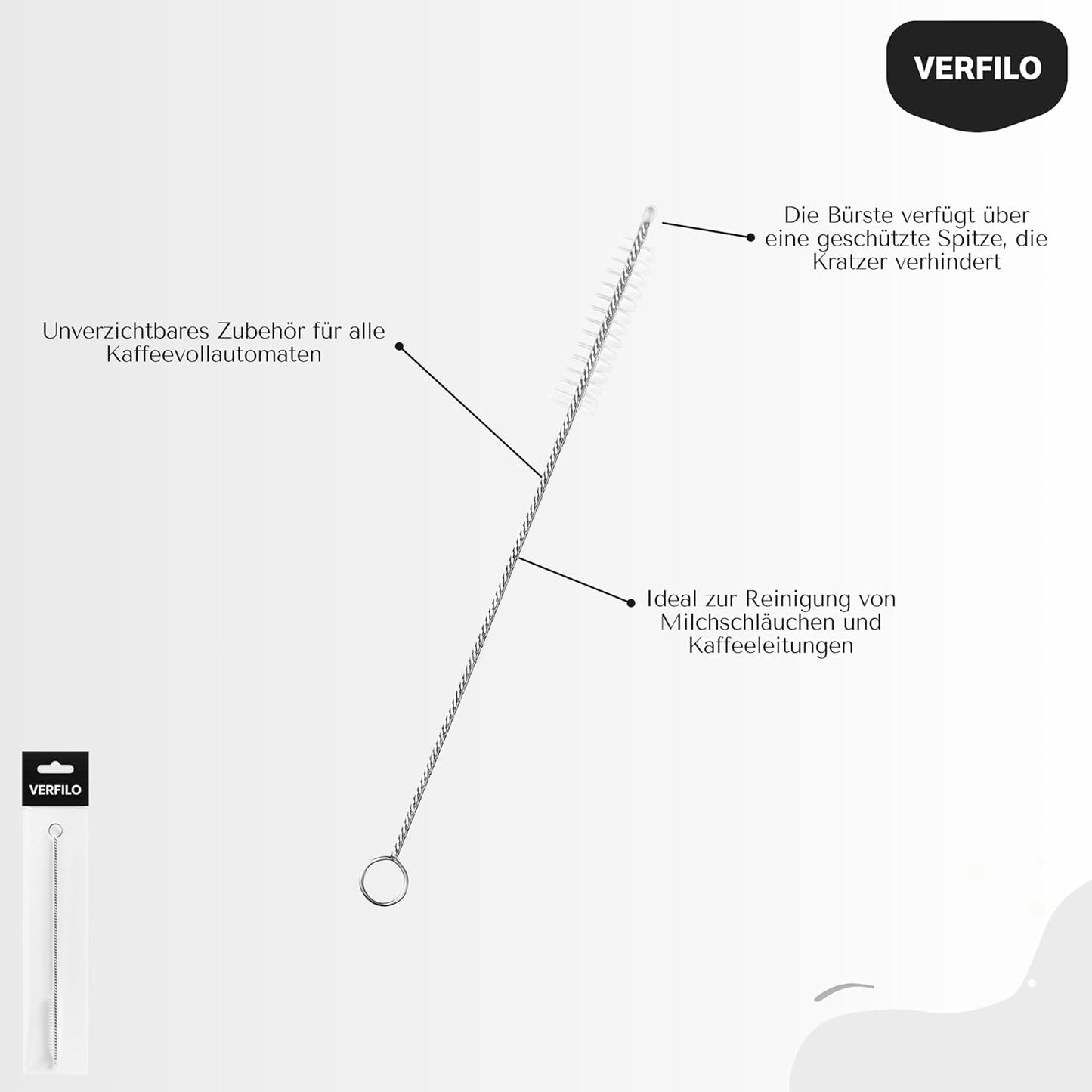 JURA Kaffeemaschinen-Pflegeset: 3 x CLARIS Smart+ Filter (24233), 3-Phasen-Reinigungstabletten 6 Stück, Entkalkungstabletten 3 x 3, Systemreiniger Marke: VERFILO