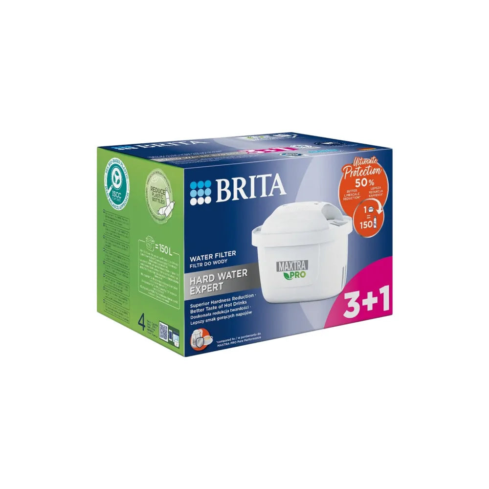 BRITA Maxtra Pro Hard Water Expert Wasserfilter, 4 (3+1) Stk.