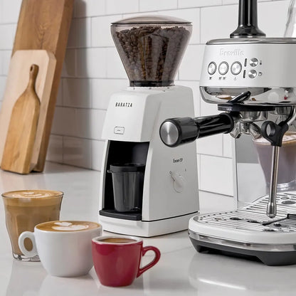 Baratza Encore ESP Kaffeemühle mit Kegelmahlwerk, Elektrisch – Weiß