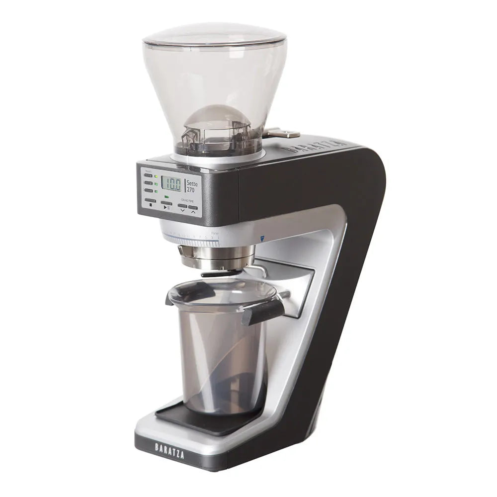 Baratza Sette 270 Kaffeemühle mit Kegelmahlwerk – Schwarz Silber
