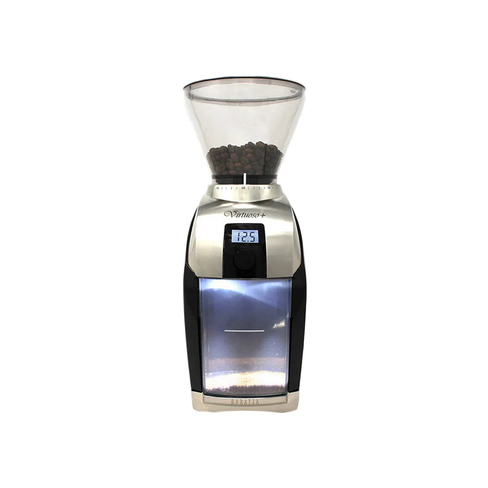 Baratza Virtuoso+ Kaffeemühle mit Kegelmahlwerk, Elektrisch – Schwarz