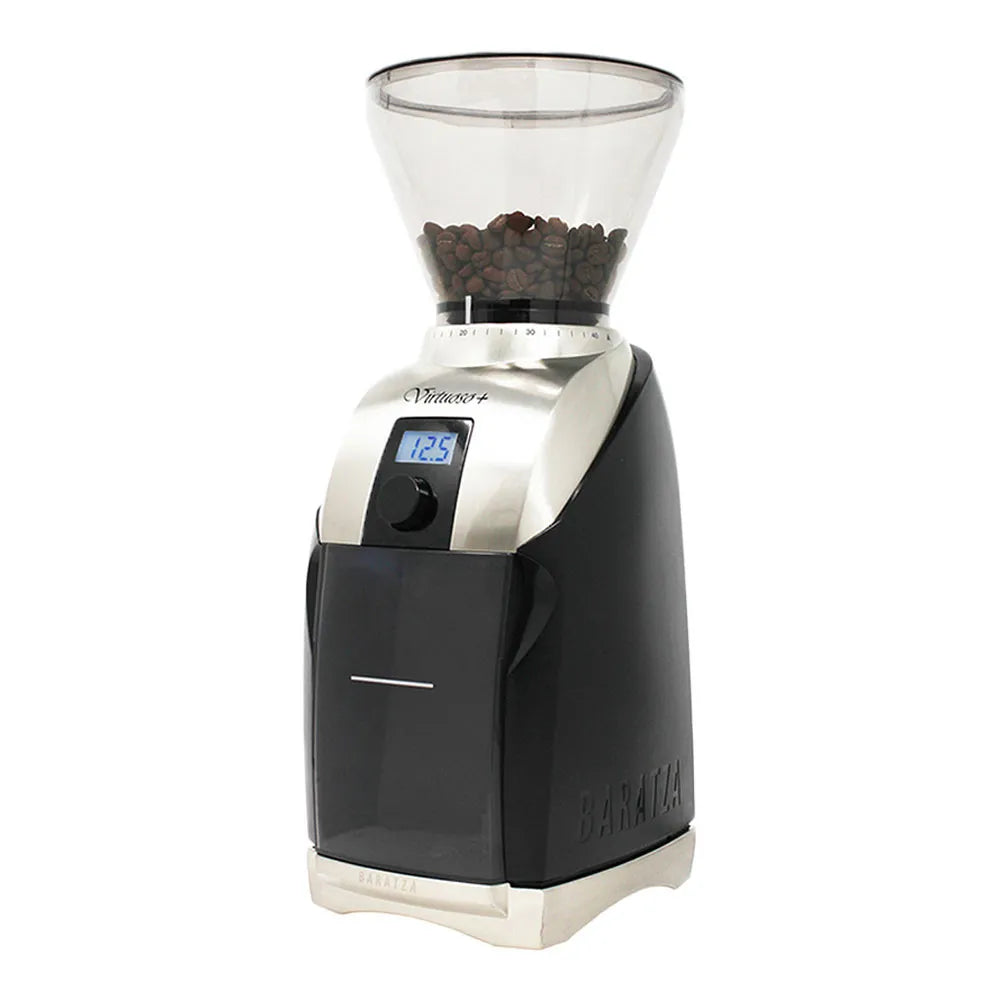 Baratza Virtuoso+ Kaffeemühle mit Kegelmahlwerk, Elektrisch – Schwarz