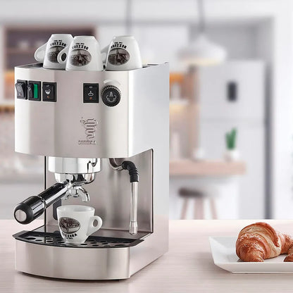 Bezzera New Hobby Siebträger Espressomaschine Einkreiser – Edelstahl