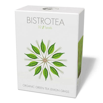 Bio-Grüntee Bistro Tea Green Tea Lemon, 32 Stk.