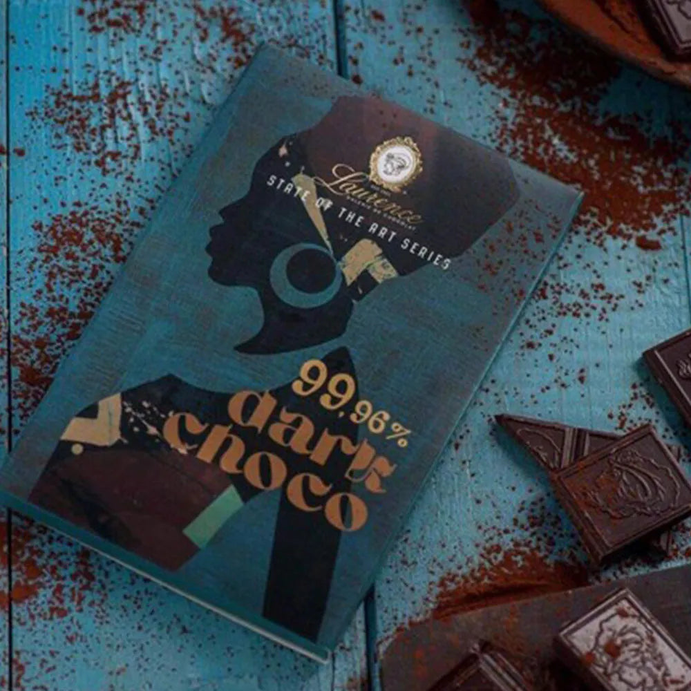 Dunkle Schokolade mit 99,6% Kakao Laurence, 80 g
