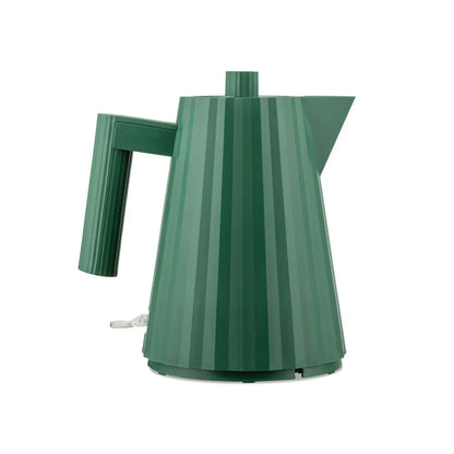 Elektrischer Wasserkocher Alessi Plisse Green, 1 l