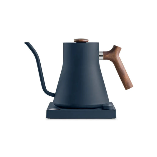 Elektrischer Wasserkocher Fellow Stagg EKG Electric Stone Blue Walnut, 0,9 l
