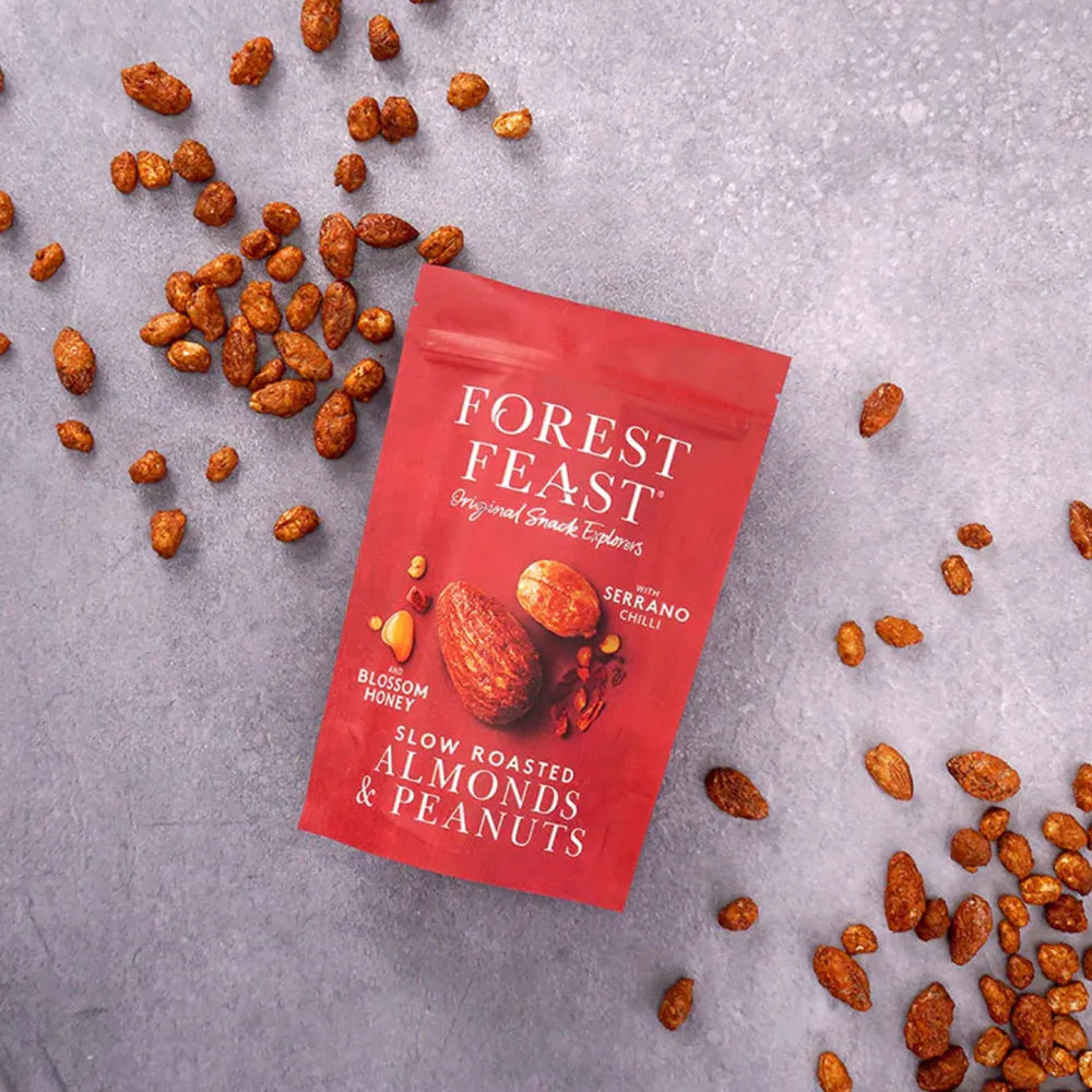 Forest Feast Mandeln & Erdnüsse mit Honig und Chili, 120 g