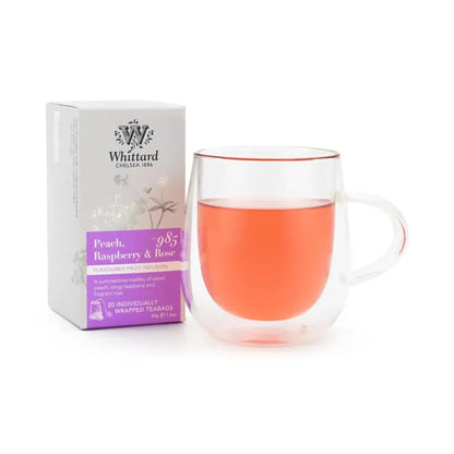 Früchte-Tee Whittard of Chelsea Peach, Raspberry & Rose, 20 Stk.