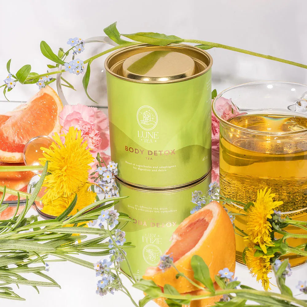 Früchte- und Kräutertee Lune Tea Body Detox Tea, 45 g