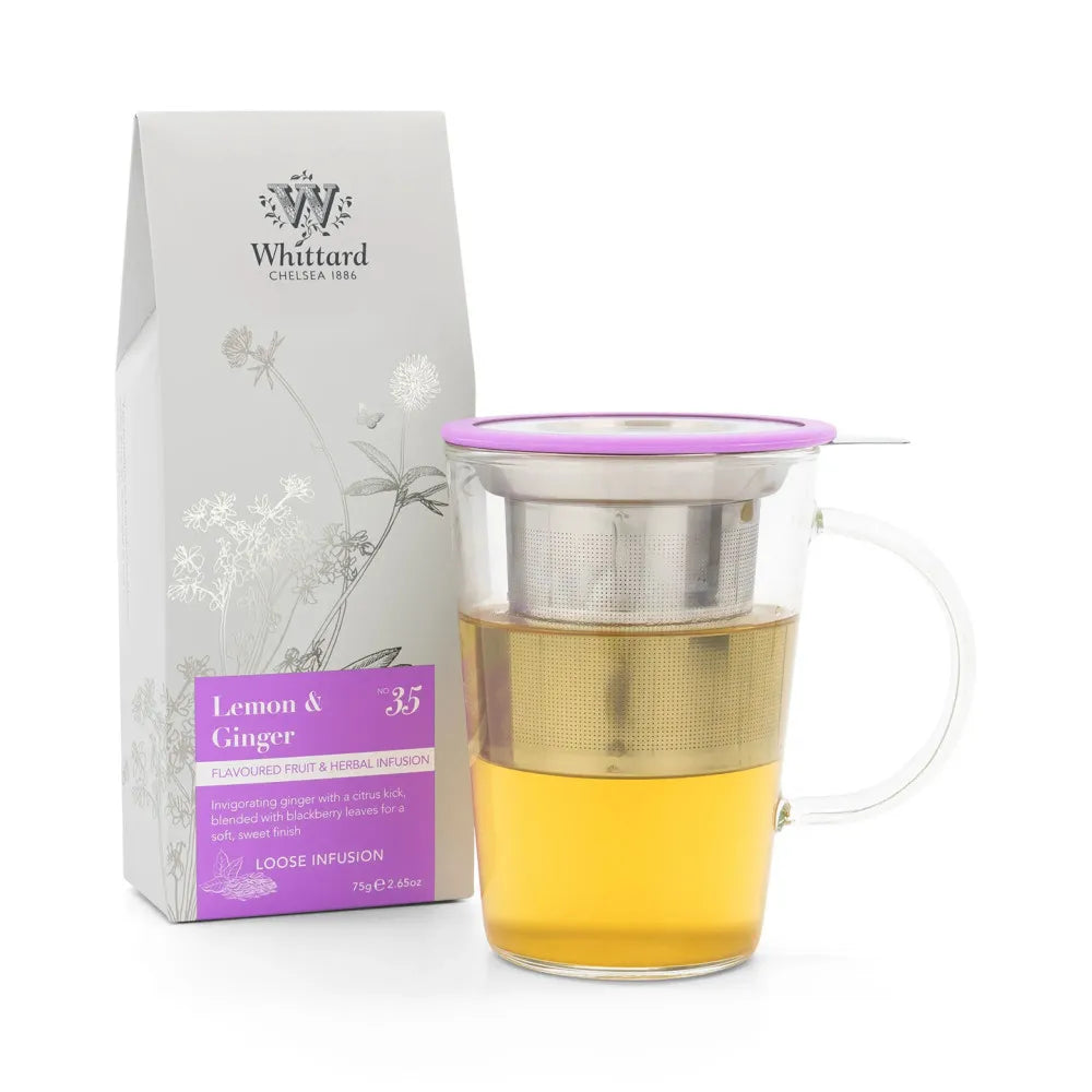 Früchte- und Kräutertee Whittard of Chelsea Lemon & Ginger, 75 g