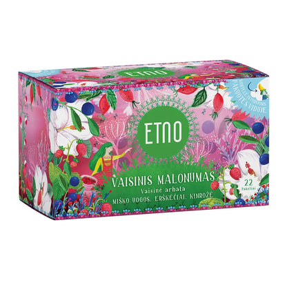 Früchtetee ETNO Fruity Pleasure, 22 Stk.