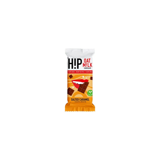 Hafermilchschokoladen-Minitafel mit gesalzenem Karamell H!P, 25 g