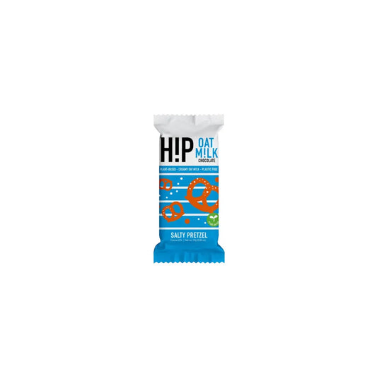 Hafermilchschokoladen-Minitafel mit salzigen Brezelstückchen H!P, 25 g