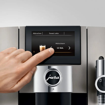 JURA J8 Midnight Silver (EA) Kaffeevollautomat