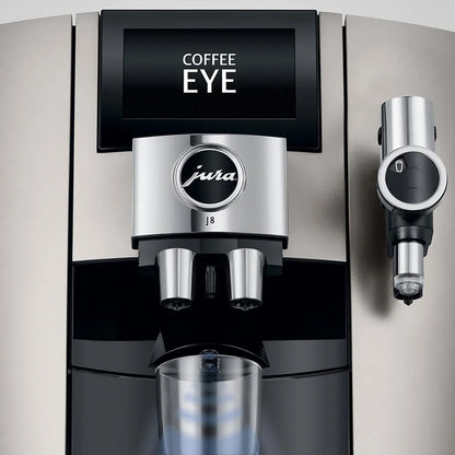 JURA J8 Midnight Silver (EA) Kaffeevollautomat
