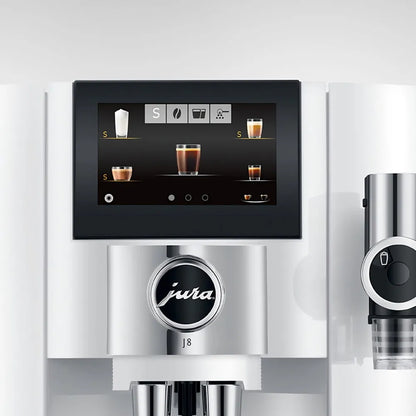 JURA J8 Piano White (EA) Kaffeevollautomat