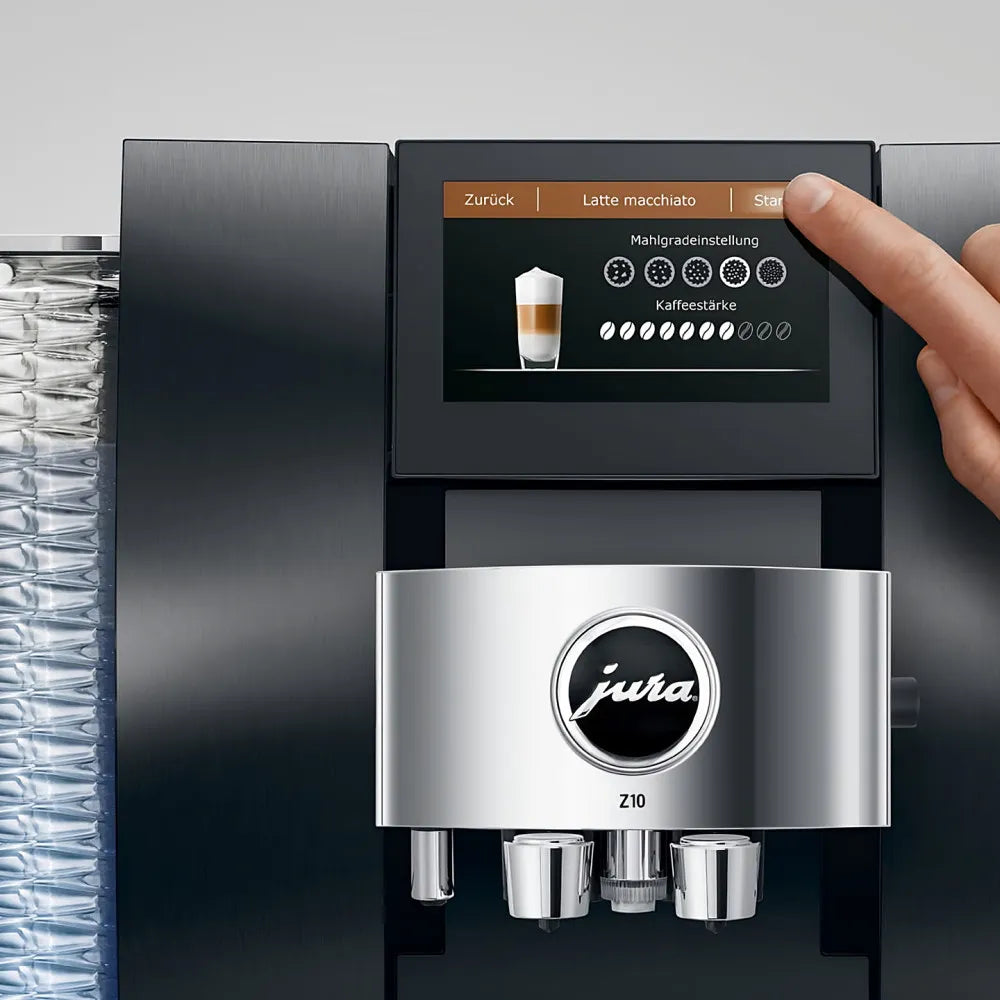 JURA Z10 Aluminium Black (EA) Kaffeevollautomat