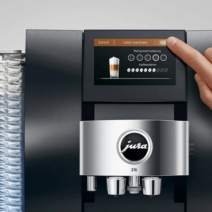 JURA Z10 Aluminium Black (EA) Kaffeevollautomat
