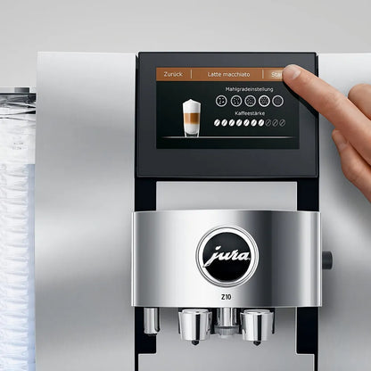 JURA Z10 Aluminium White (EA) Kaffeevollautomat