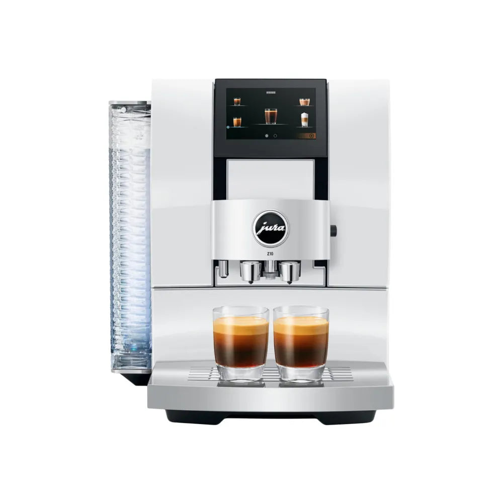 JURA Z10 Diamond White (EA) Kaffeevollautomat + Lavazza Qualita Oro 1kg
