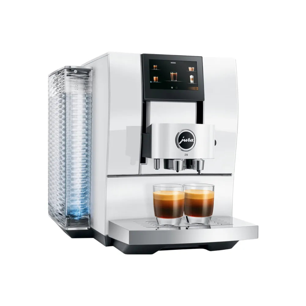 JURA Z10 Diamond White (EA) Kaffeevollautomat + Lavazza Qualita Oro 1kg