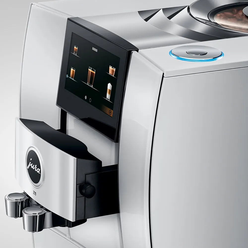 JURA Z10 Diamond White (EA) Kaffeevollautomat + Lavazza Qualita Oro 1kg