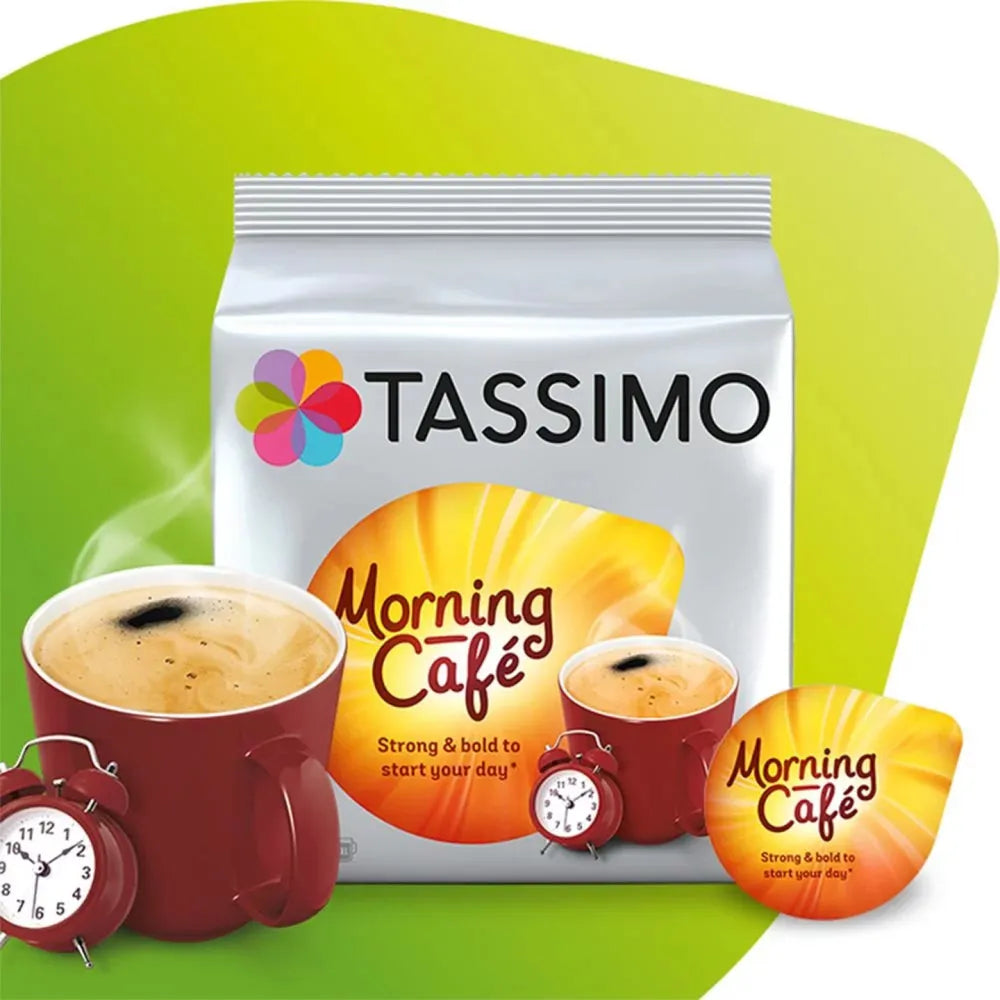 Kaffeekapseln Tassimo Morning Cafe (kompatibel mit Bosch Tassimo Kapsel-Maschinen), 16 Stk.