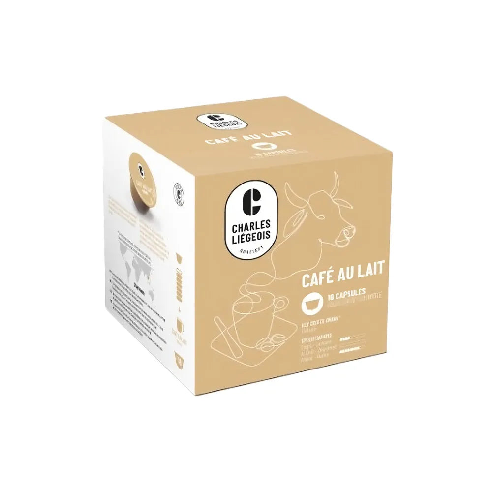 Kaffeekapseln geeignet für Dolce Gusto® Charles Liégeois Café au lait, 16 Stk.