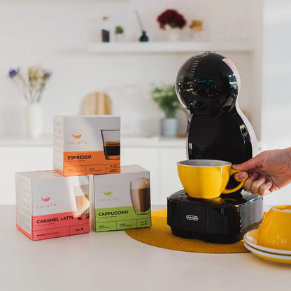 Kaffeekapseln kompatibel mit NESCAFÉ® Dolce Gusto® CHiATO Cappuccino , 8+8 Stk.