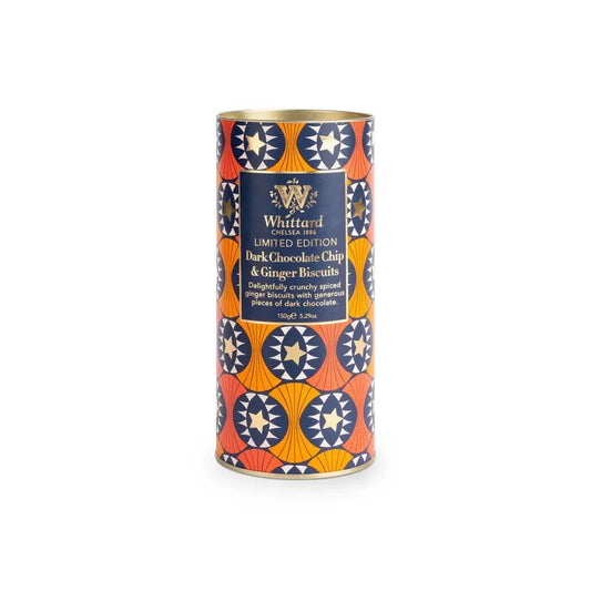 Kekse Whittard of Chelsea Limited Edition Dark Chocolate Chip & Ginger, 150 g