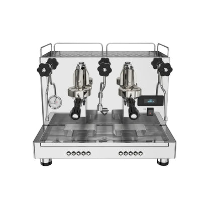 LELIT Giulietta X PL2SVX Siebträger Espressomaschine -2-grupping, Edelstahl